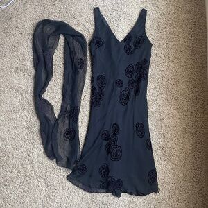 Beautiful Event/Coctail Dress W/Scarf
